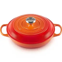 Le Creuset Signature Gusseisen Gourmet-Profitopf, Ø 26 cm, 2,2 l, Ofenrot