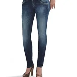 LTB Damen Jeans Molly, Mittelblau, Größe 24W/36L