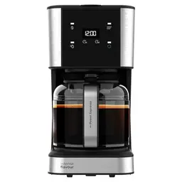 Cecotec Filterkaffeemaschine Coffee 66 Drop, 950 W, 1,5 L, 12 Tassen, Touchscreen, 24-Stunden-Timer, mit Glas- und Netzfilter