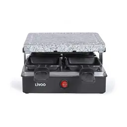 Raclette Maschine für 4 Personen mit Grillstein