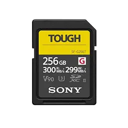 Sony 256GB SDXC UHS-II Speicherkarte - Robust & IP68, für 4K Video