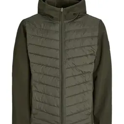 JJ Rebel Herren Hybrid Jacket, Forest Night, Größe XL