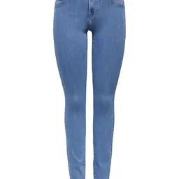 ONLY Damen Onlrain Life Skinny DNM Noos Jeans, Medium Blue Denim, Größe 30