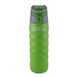 Pioneer Isolierflasche Edelstahl 480 ml - 24h kühl, 8h heiß, 100% auslaufsicher, BPA-frei - Grün