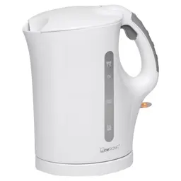 Clatronic Wasserkocher 1,7 L mit Abschaltung & Kalkfilter, max. 2200 Watt - WK 3819 Weiß