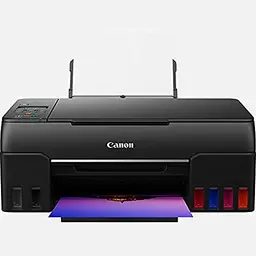 Canon PIXMA G650 MegaTank Drucker Schwarz mit WLAN, Touchscreen & Auto Power On/Off