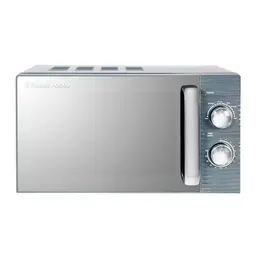Russell Hobbs Inspire Solo Mikrowelle, 17 Liter, 700W, Grau, mit Timer und Auftaufunktion