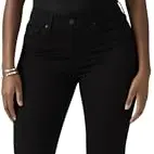 Levi's Damen Jeanshose 314 Shaping, Straight Fit, Schwarz, W33/L32