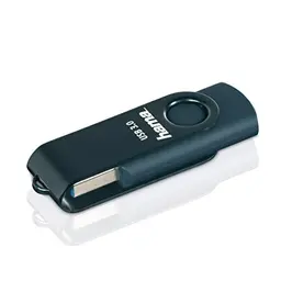 Hama 256 GB USB-Stick USB 3.0 mit Öse - Metall Speicherstick, für Windows und MacBook, petrolblau