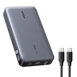 UGREEN Nexode Power Bank 145W, 25000mAh, USB-C mit Digitaldisplay für MacBook, iPhone, Galaxy und Dell