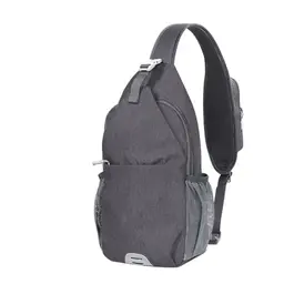 TAN.TOMI Herren Brusttasche - Wasserfeste Sling Bag für Outdoor-Sportarten