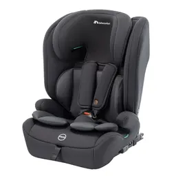 Bebeconfort EverFix Plus i-Size Kindersitz, 9-36kg, 15 Monate-12 Jahre, 76-150 cm, Isofix, Seitenaufprallschutz, 14 Kopfstützen-Positionen, schwarz
