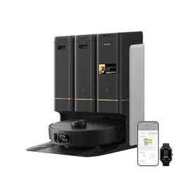 Mova Z50 Ultra Saugroboter mit Wischfunktion, 19.000 Pa Saugkraft, selbstreinigender Wischmopp