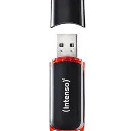 Intenso Business Line 64 GB USB 2.0 Stick schwarz-rot
