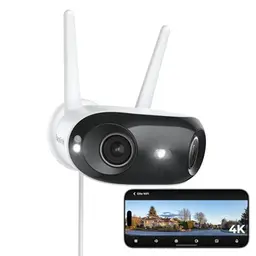 Reolink 4K Wi-Fi 6 Außenkamera mit 180° Panoramablick, Dual-Band WLAN, Farbnachtsicht und Smart-Erkennung