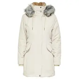 ONLY Damen Parka ONLNEWPRISKA in Grau, Größe S