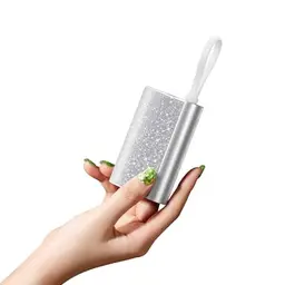 VEGER 10000mAh Power Bank, kompakt und leistungsstark, mit integriertem Apple-USB-C-Kabel, kompatibel mit iPhone, Samsung und mehr (Weiß)