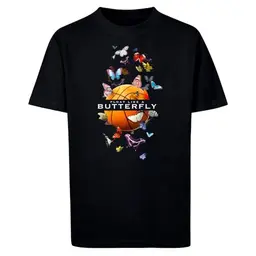 Mister Tee Kids Butterfly Baller T-Shirt, Schwarz, Gr. 146-152