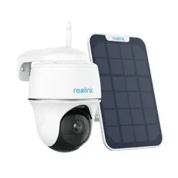 Reolink 3MP WLAN Überwachungskamera Außen, schwenkbar, mit PIR Bewegungsmelder, 2-Wege-Audio und Solarpanel