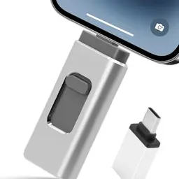 Lizoak 64GB USB Stick für iPhone, iPad und Android - 4-in-1 Externer Speicher für Fotos und Videos, Plug & Play