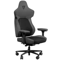 ThunderX3 CORE Mesh Gaming Stuhl – Ergonomischer Stuhl mit Lendenstütze und Kopfstütze, schwarz