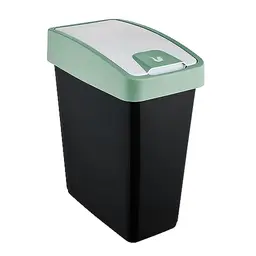 keeeper Premium Abfallbehälter mit Flip-Deckel, 25 l, Nordic Green