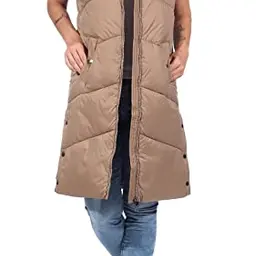 VERO MODA Damen Weste Tigers Eye S