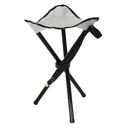 Campinghocker Gm M12, Gartensitz, UV-behandelt, 31x45x31 cm, grau
