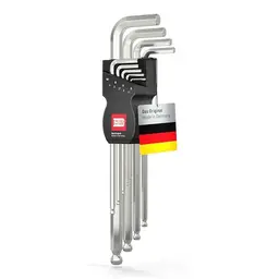 INBUS® 70167 Set 9tlg – Made in Germany Innensechskant Winkelschraubendreher
