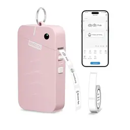 ORGSTA S001 Etikettendrucker Bluetooth - Selbstklebendes Etikettiergerät für Weihnachten