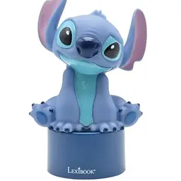 Disney Stitch Nachtlicht mit Lautsprecher und Farbwechsel, batteriebetrieben, blau
