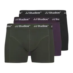 JACK & JONES Herren Jacsoho Solid Trunks 3er Pack