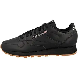 Reebok Unisex Classic Leather Sneaker - Schwarz, Größe 35 EU