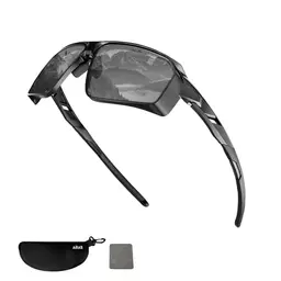 ARAS Sonnenbrille Herren & Damen, polarisiert, leicht, flexibel & sportlich, UV400, für Autofahren, Angeln & Bergsteigen