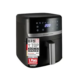 Russell Hobbs Heißluftfritteuse XL 5,5 l Rapid AirFryer, spülmaschinenfest, Touchscreen, für gesundes Frittieren, Grillen und Backen