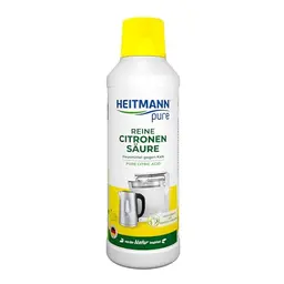 HEITMANN Reine Citronensäure - Bio-Entkalker für Küche & Bad, 500 ml
