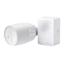 TP-Link Kasa Heizkörperthermostat Starter Kit - 1 Thermostat & Hub, Heizungssteuerung mit App, Alexa, Matter
