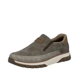 Rieker Herren B9350 Slipper Braun