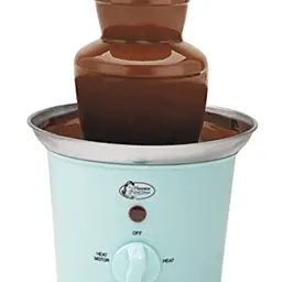Bestron Schokoladenbrunnen, 3 Etagen, mit Warmhaltefunktion, 60 Watt, Mint