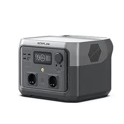 EF ECOFLOW RIVER 2 MAX Tragbare Powerstation, 512 Wh, Schnellladung, 1000 W Leistung für Notstrom, Camping und Wohnmobile