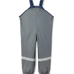 Playshoes Regenhose Unisex Kinder, wind- und wasserdicht, Dunkelgrau, Größe 104