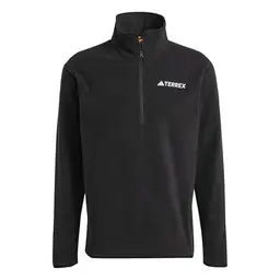 adidas Terrex Multi Essentials Fleece Jacket für Herren, Schwarz, M