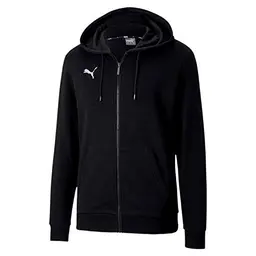 PUMA Herren Teamgoal 23 Casual Pullover mit Kapuze, Schwarz, Größe M