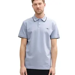 Tom Tailor T-Shirt mit Logo-Print in Peachy Orange, Größe XL