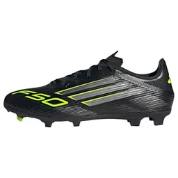 Adidas F50 League Fußballschuhe, Schwarz/Gelb, Größe 47 1/3 EU
