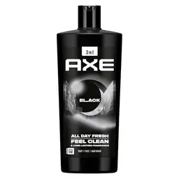 Axe 3-in-1 Duschgel & Shampoo Black XL für frische Duft, 700 ml