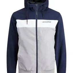 JACK & JONES Herren JJERUSH Bomberjacke, Navy, Größe L