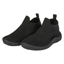 Sterntaler Baby Badeschuhe Unisex, knöchelhoch, bequem und flexibel, für Strand und Wasser, Farbe schwarz, Größe 22