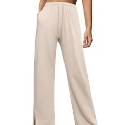 Totatuit Damen Jogginghose Baggy Sporthose mit Taschen, Elastisch und Bequem, Ideal für Freizeit und Training