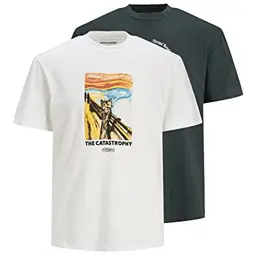 JACK & JONES JOROPUS T-Shirt 2er Pack